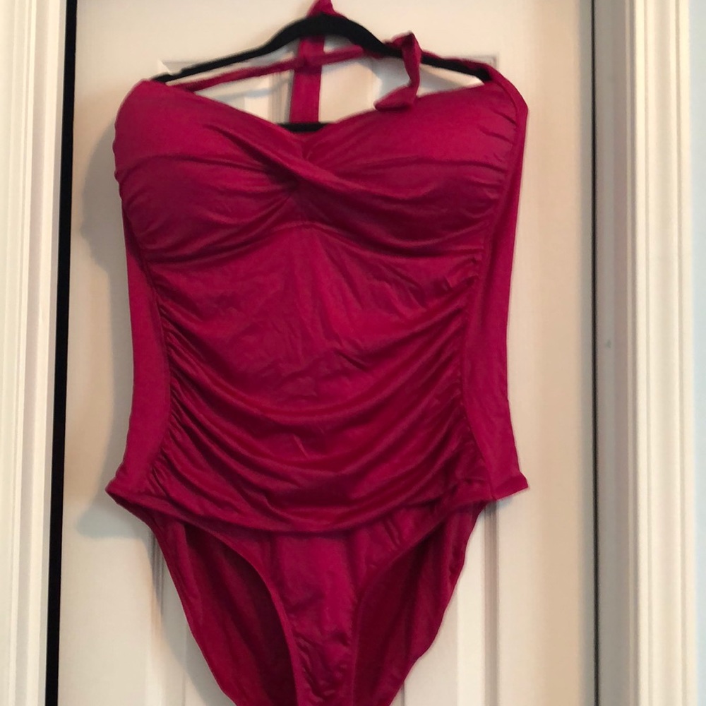 Liz Claiborne one piece bathing suit